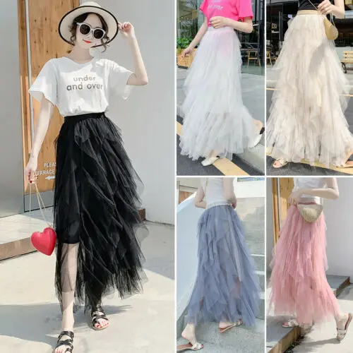 Женский пляжный сарафан с высокой талией и кружевной многослойной юбкой в стиле