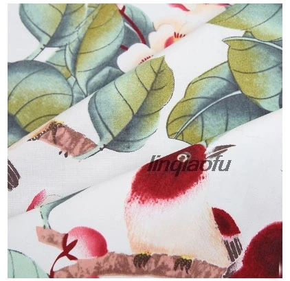 

Handmade diy fabric, apparel fabric, cotton print Elastic poplin