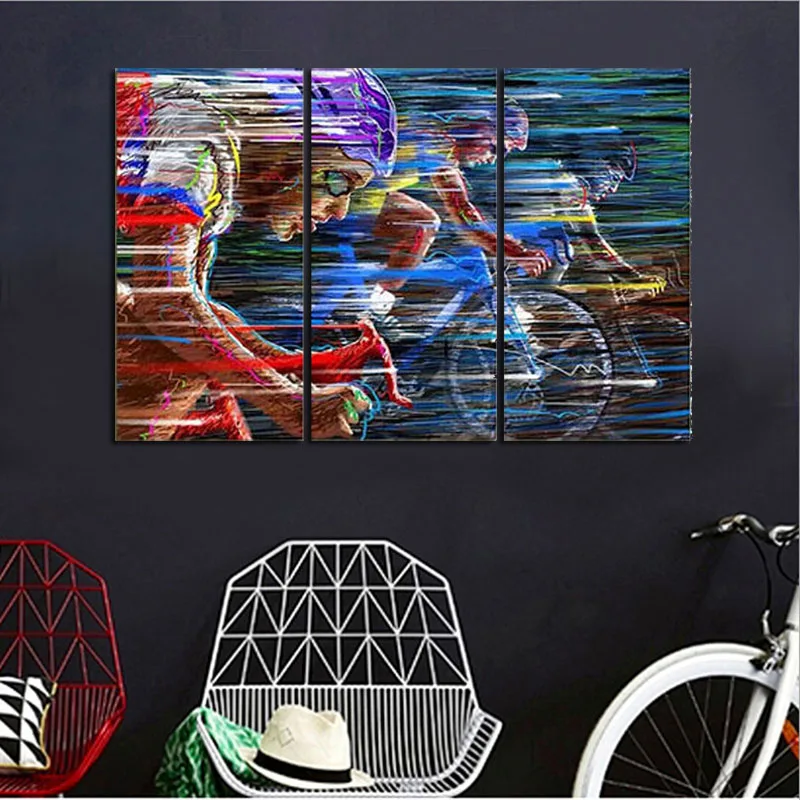 Огромный современный абстрактный Настенный декор искусство картина маслом на