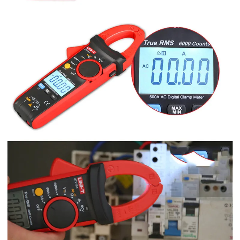 UNI T UT216A UT216B UT216C цифровой клещи Бесконтактное Обнаружение напряжения со