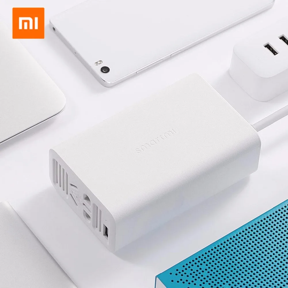 Xiaomi Mijia SMARTMI 100 Вт портативный автомобильный преобразователь мощности 12 В