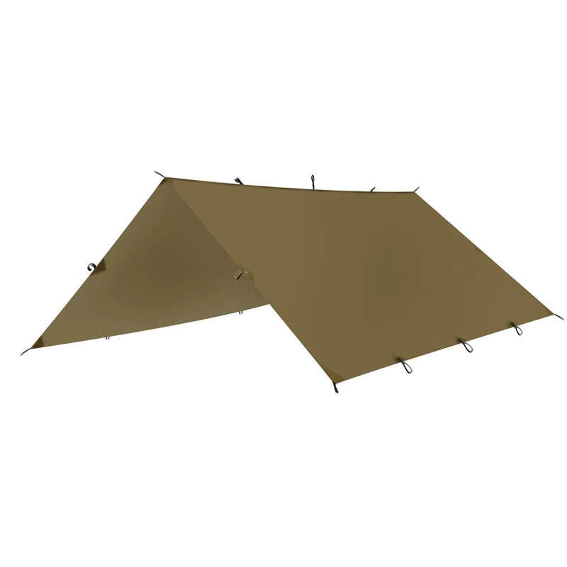 

FLAME'S CREED Outdoor sports awning tarp for camping portable shelter sunshade tent waterproof folding PU waterproof with stake