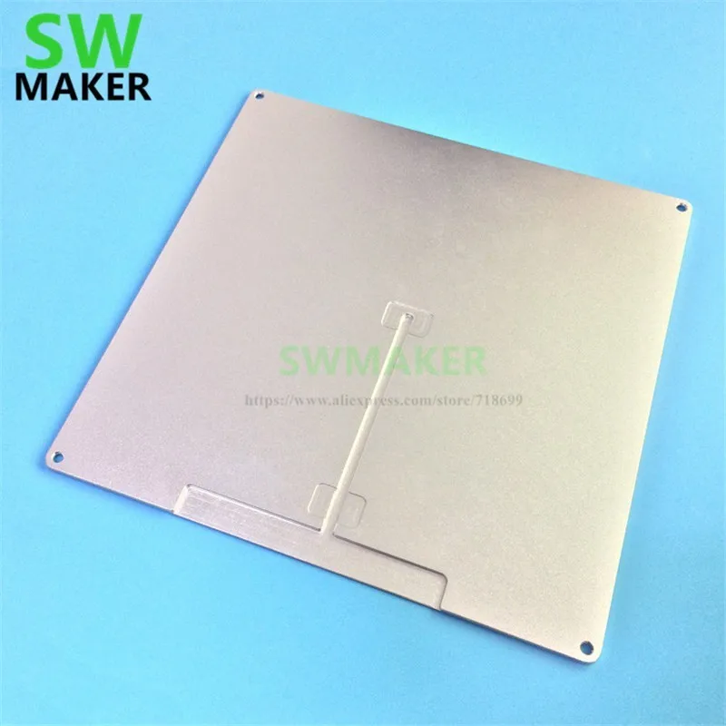 

Reprap Prusa i3 3D printer Anodized Aluminum build plate Support plate 220x3mm WANHAO DUPLICATOR I3 MAKER SELECT ANET A8