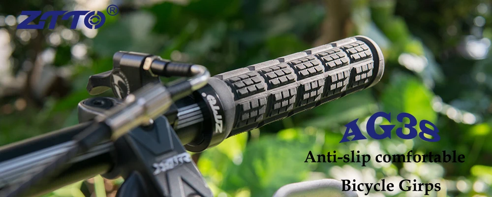 ZTTO 1 пара MTB горный велосипед руль ручки прочный ударопрочный резиновый противоскользящий велосипедная Трансмиссия ручки Запчасти дорожных велосипедов