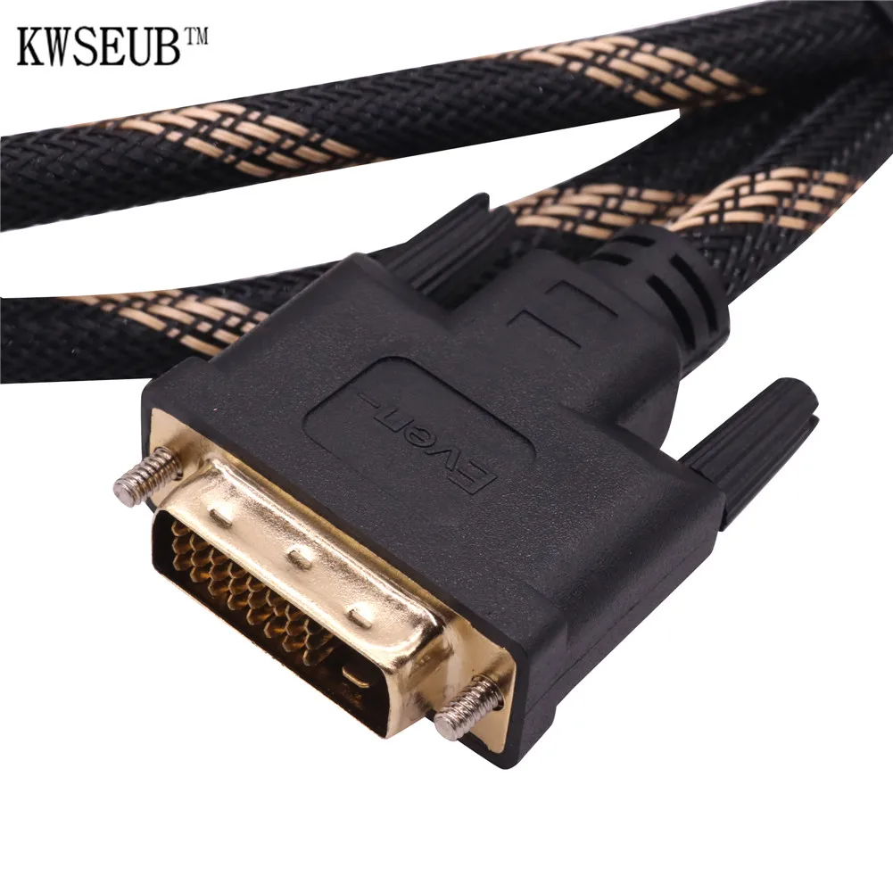 1 шт. 140 см * 8 5 мм Кабель Hdmi DVI Версия 4 компьютерный кабель DVIi линия высокой
