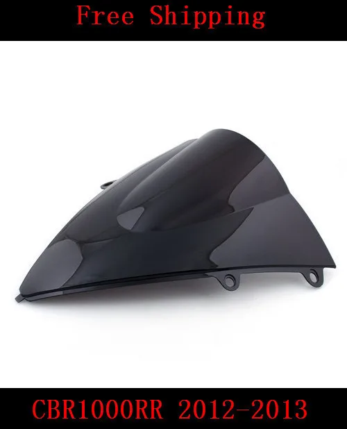 Для Honda CBR1000RR 2012-2013 CBR1000 CBR1000R CBR 1000 1000RR дымчатое лобовое стекло для мотоцикла, лобовое стекло черного цвета