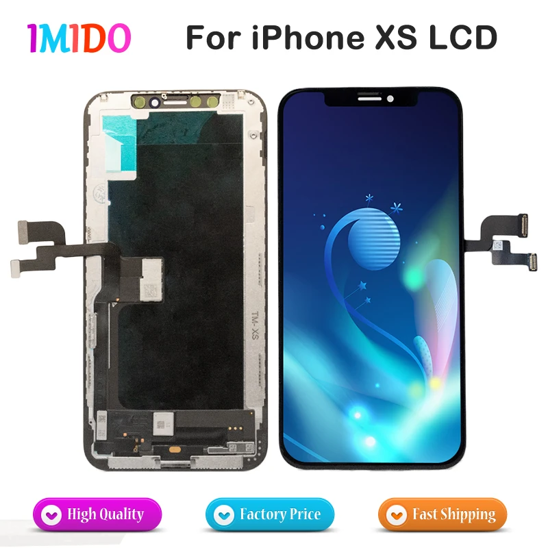 2 шт. для OEM качества для iphone XS ЖК-экран дисплей сенсорный замена полный экран полная сборка DHL