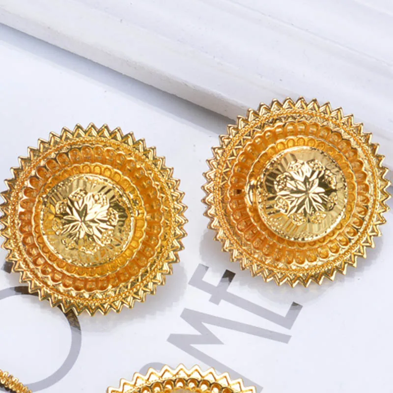 Женский комплект свадебных украшений Shamty Модный в стиле хабеша африканском