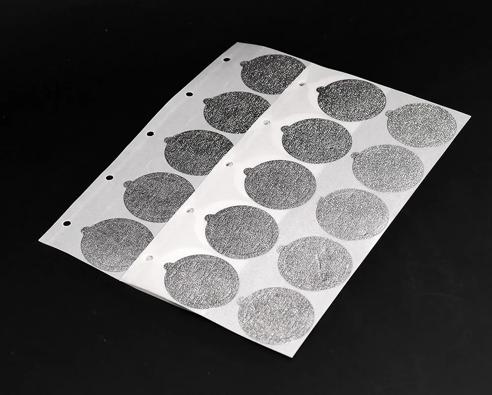 Adhesive Aluminum Lids Seals For Filling Empty Disposable Refillable Reusable Nespresso Pod Capsule Nespresso Coffee Film images - 6