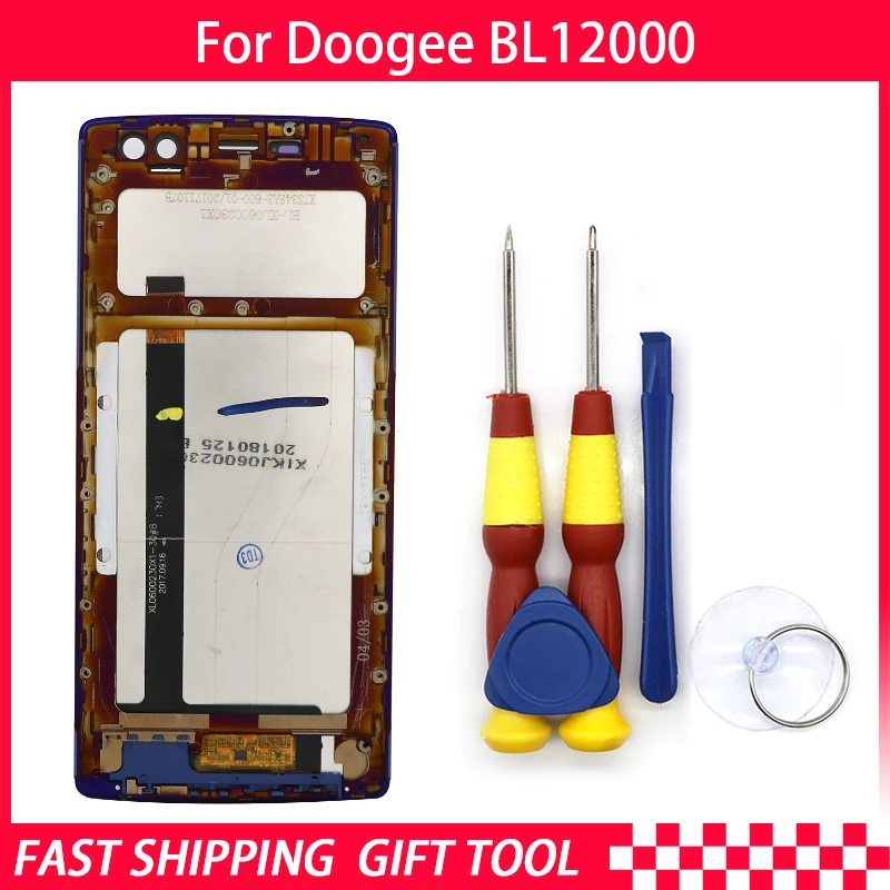 Новый оригинальный сенсорный экран ЖК дисплей для Doogee BL12000 pro дигитайзер в сборе с