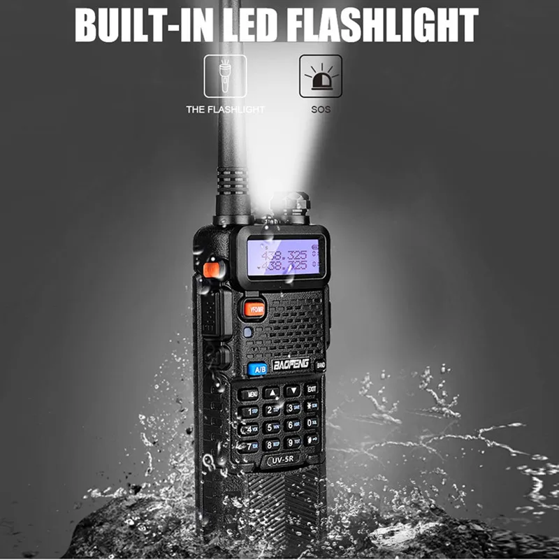 Мощный BAOFENG UV 5R 8 Вт рация CB радио любительский двухдиапазонный