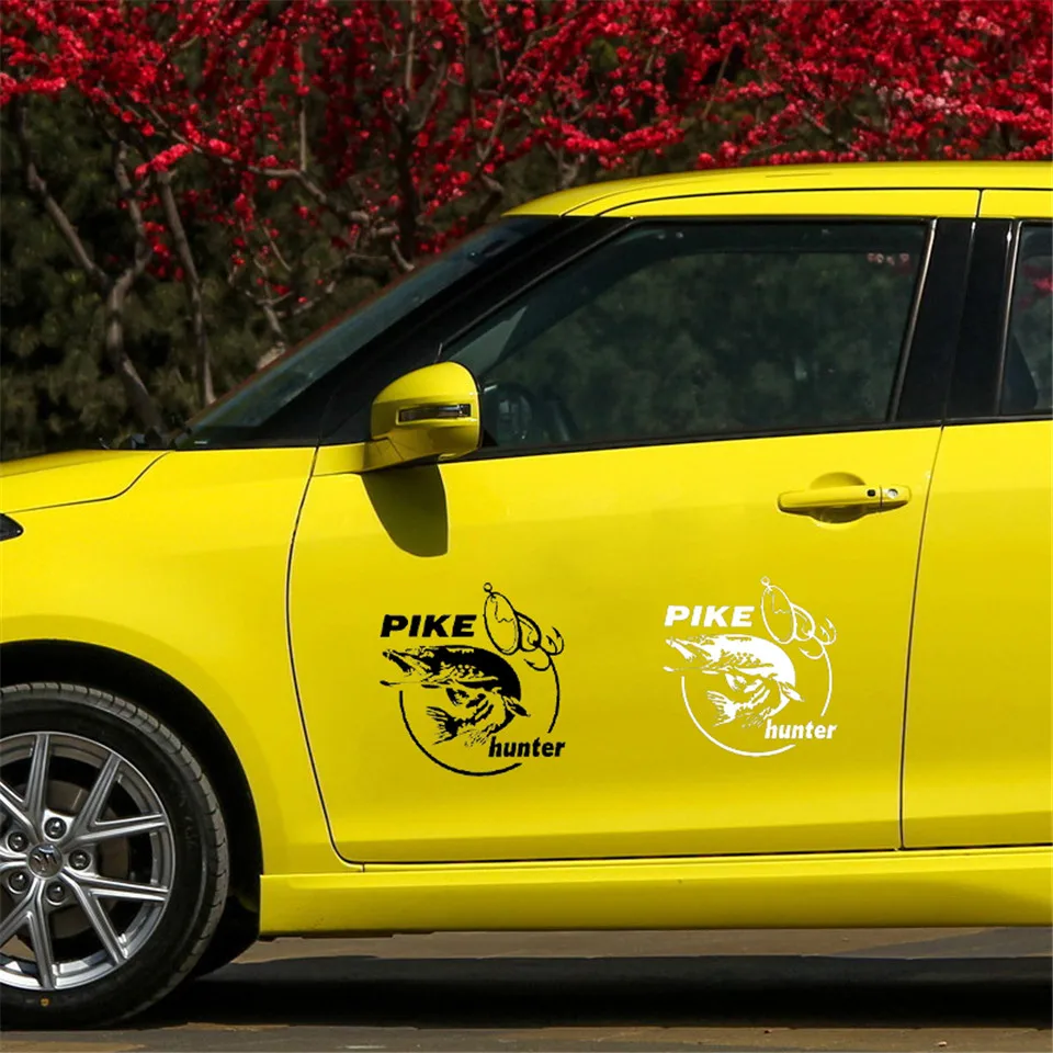 Щука Охотник Рыба животное наклейка для автомобиля виниловая декор Стайлинг