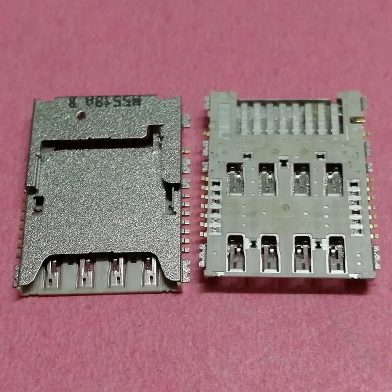 2 шт. разъем для держателя лотка чтения sim карт samsung Galaxy On5 G5500 G5520 G5510 G5700 J5 prime G7200 J100 J1