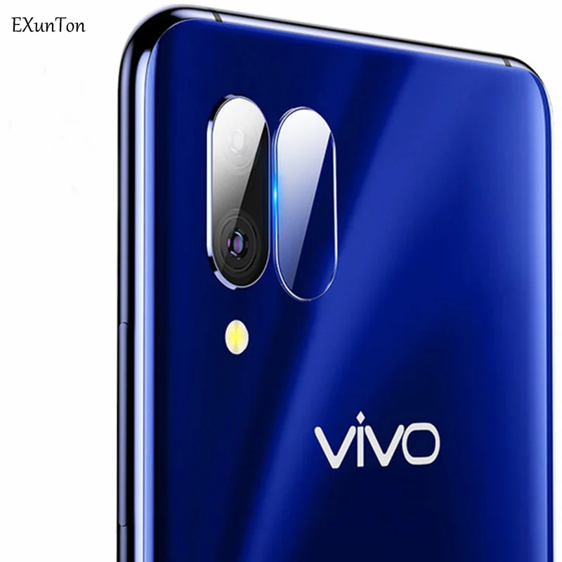 EXUNTON мягкая задняя крышка Камера объектив из закаленного Стекло для VIVO Y85 Y81 Y93 Y97