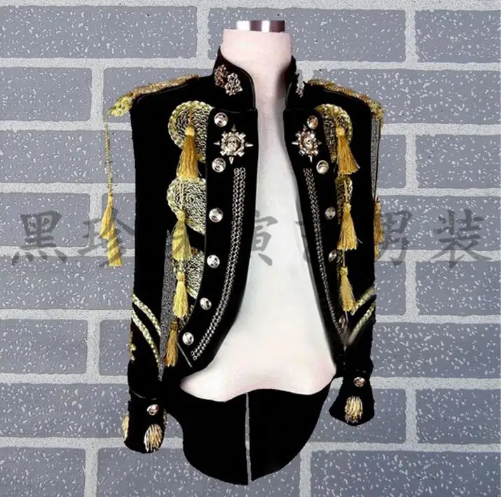 

Королевский смокинг, мужские костюмы, дизайнерские мужские костюмы, сценические костюмы Terno для певиц, мужской блейзер с блестками, танцева...