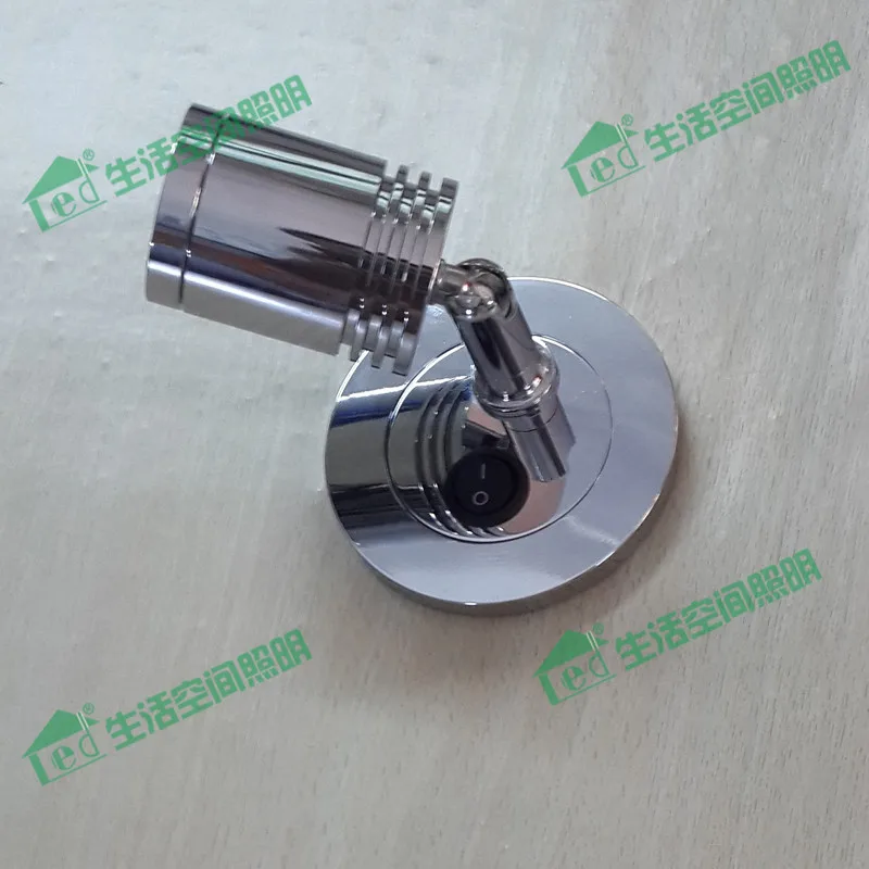 Topoch resssessed in Wall Light Grooved цилиндрическая головка Фокусирующая линза 30 градусов