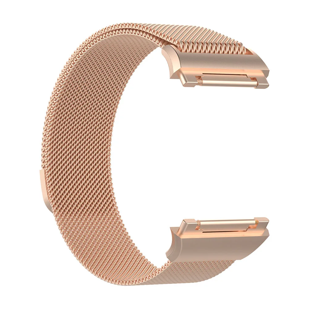as pictures Для Fitbit ионной нержавеющей стали металлический ремешок Миланская петля сетка наручные часы ремешок - Цвет: as pictures