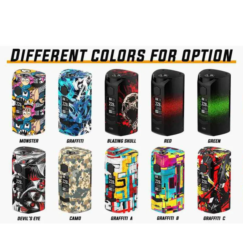 Новейший комплект Rincoe Manto S Mesh 228 Вт набор box mod с 6 мл Metis Mix Tank питание от двух 18650 vs thor