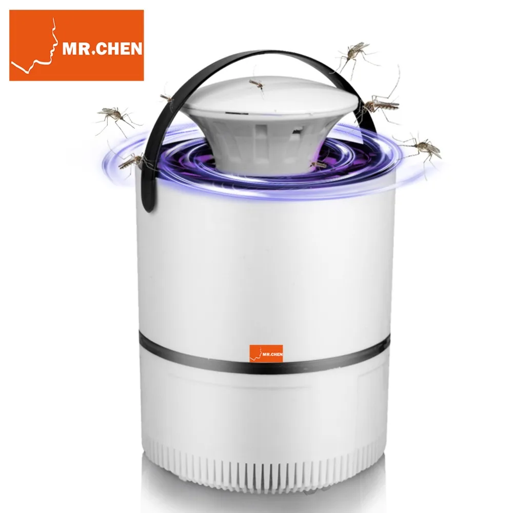 УФ светодиодный Электрический москитный убийца лампа ловушка анти насекомых USB