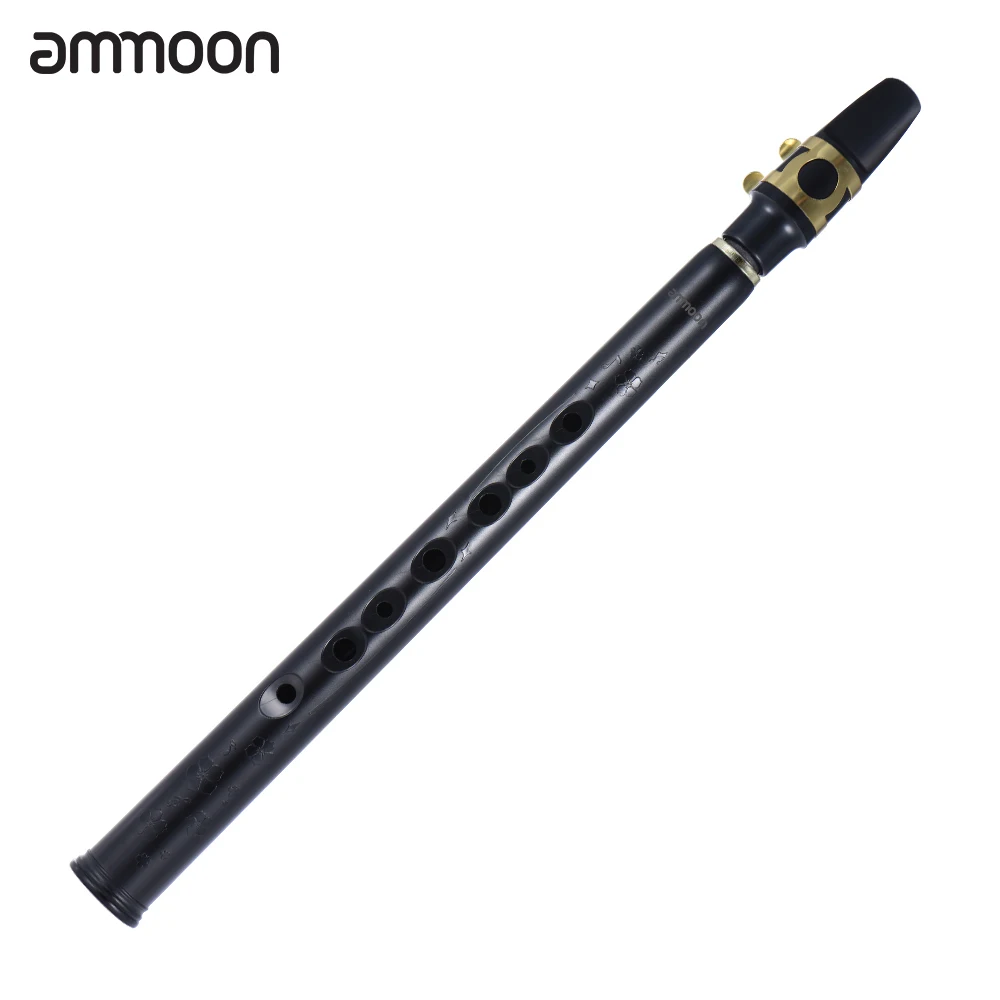 Карманный мини саксофон ammoon из АБС пластика с альтовыми мундштуками 10 шт. язычков