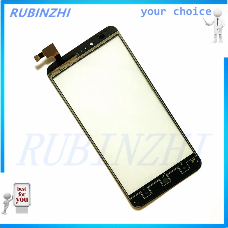 Rubinzhi телефон Сенсорный экран Сенсор для ZTE zmax про z981 touch Панель планшета спереди