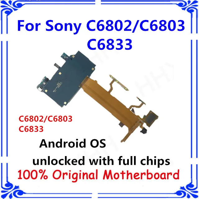 C6802/C6803 C6833 MB разблокированная материнская плата для Sony Xperia Z Ultra Xl39h Android