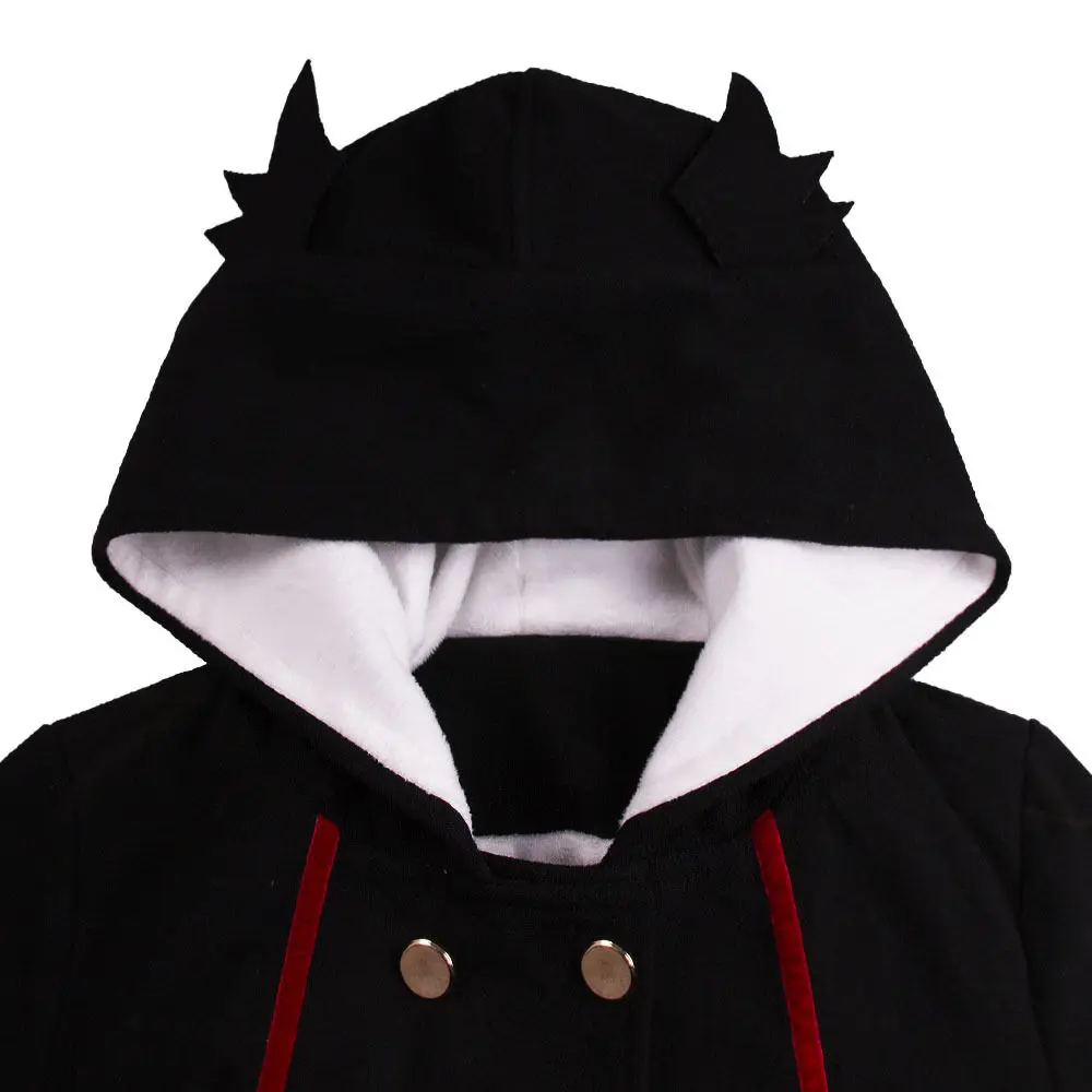 

Anime Seraph of the end Krul Tepes Hoodies Cosplay Cotton Jackets Winter Sweatshirts Cute Girl Coat Halloween