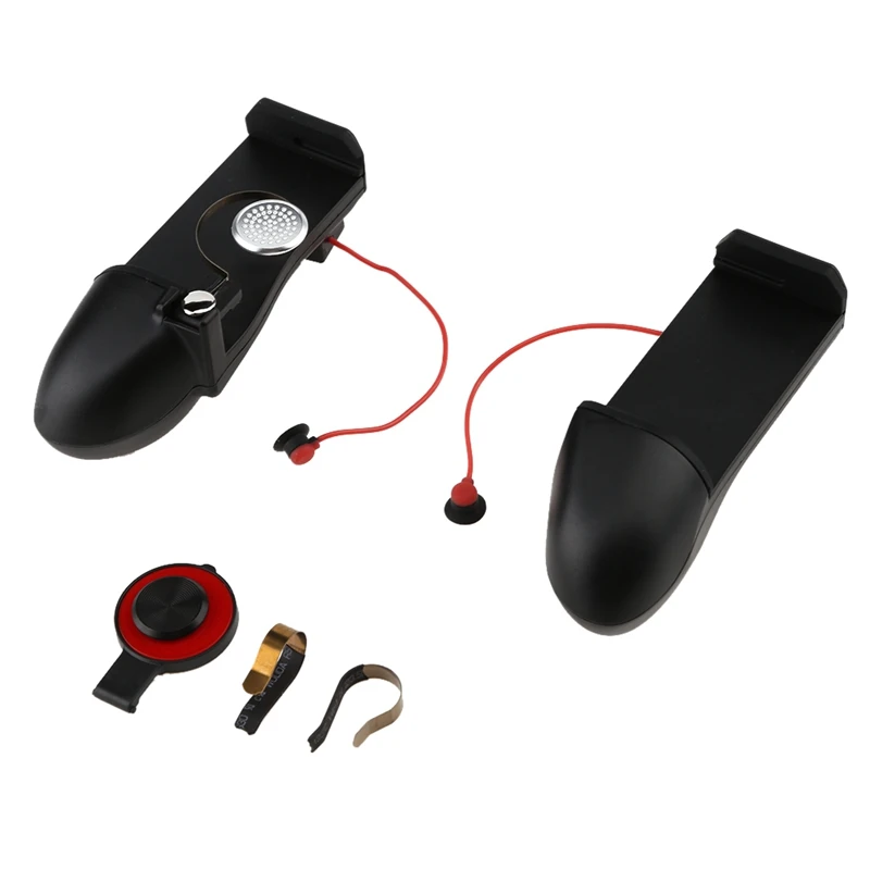 H03 Handle Kit Геймпад VODOOL для мобильного игрового контроллера PUBG, пусковая кнопка огня, L1R1, стрелочный джойстик для iPhone, Android, смартфонов - Цвет: H03 Handle Kit