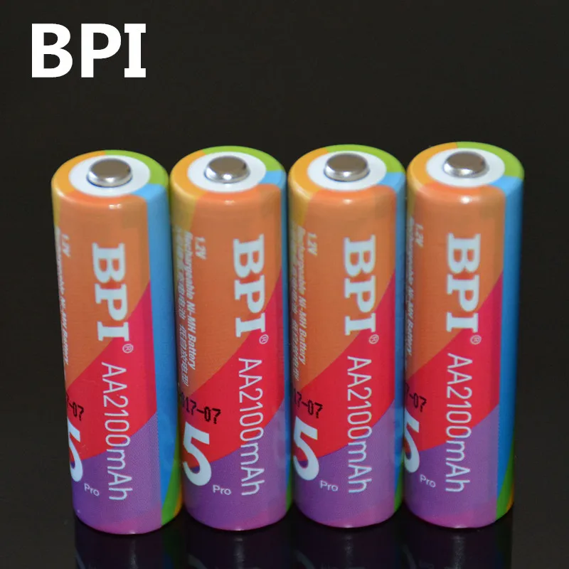 Горячая Распродажа 100% оригинальный новый аутентичный 1 2 V BPI AA 2100mAh Ni MH