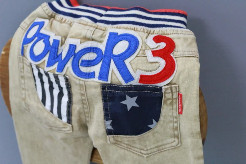 

New Children Pants Autumn Spring Boys Casual Pants Letters Stars Cotton Quality Pants Kids Clothing