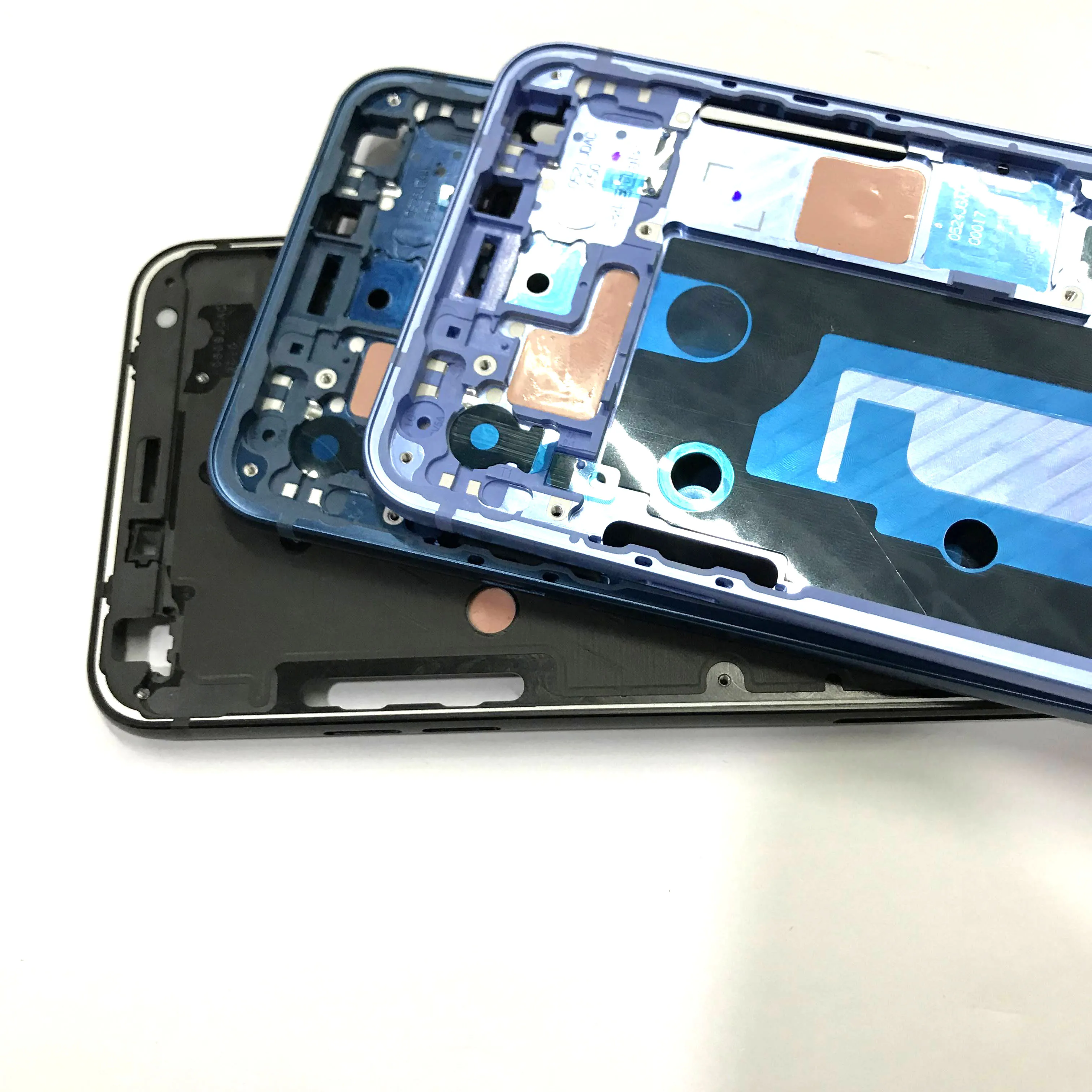 Средняя рамка Передняя панель Корпус для LG Q7 Q610|Корпусы и рамки мобильных