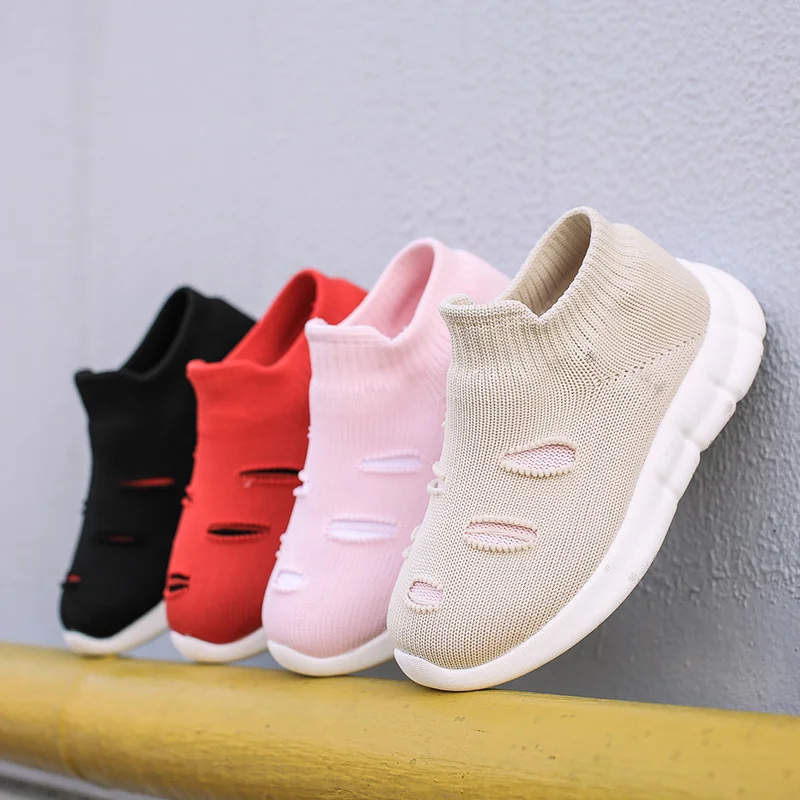 Lsysag/трикотажные носки кроссовки для детей с героями мультфильмов Модные