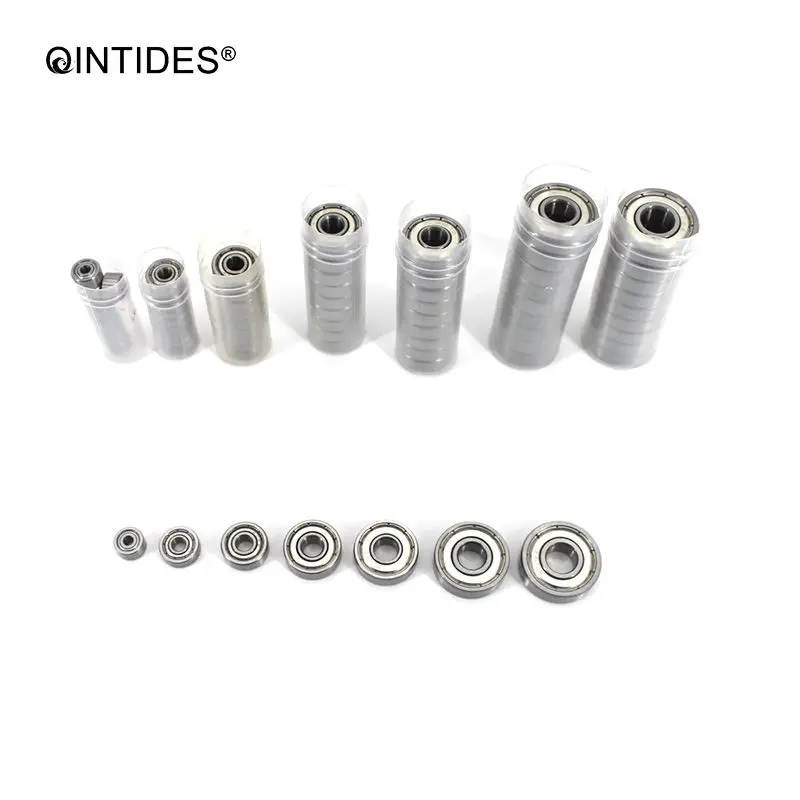 QINTIDES 10 шт./компл. глубокий шаровой подшипник 603 604 605 606 607 608 609 ZZ Z abec Миниатюрный |