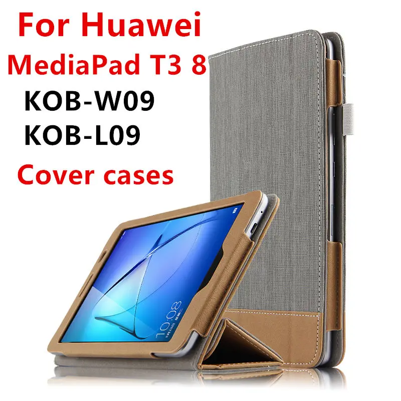 Чехол для Huawei MediaPad T3 8 защитный смарт чехол кожаный планшетного ПК huawei T38 KOB W09 L09 из