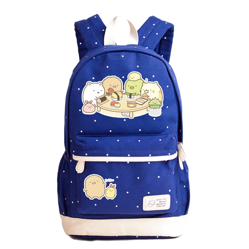 Kawaii sumikkourashi холщовые школьные сумки милые женские розовые рюкзаки Mochila Feminina девочки походный рюкзак для ноутбука рюкзак