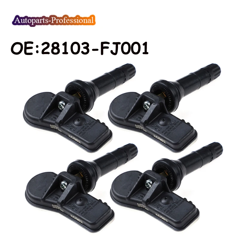 4 шт. 28103 FJ001 28103FJ001 28103FJ002 для Subaru Forester Impreza Justy Legacy Outpack Trezia WRX XV TPMS датчик давления в