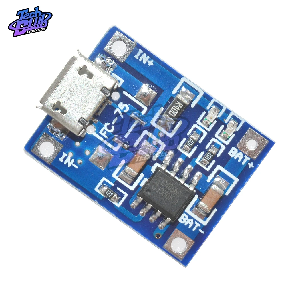 Зарядная плата TP4056 5 в 1 а Micro USB 18650 для литиевых батарей модуль зарядного