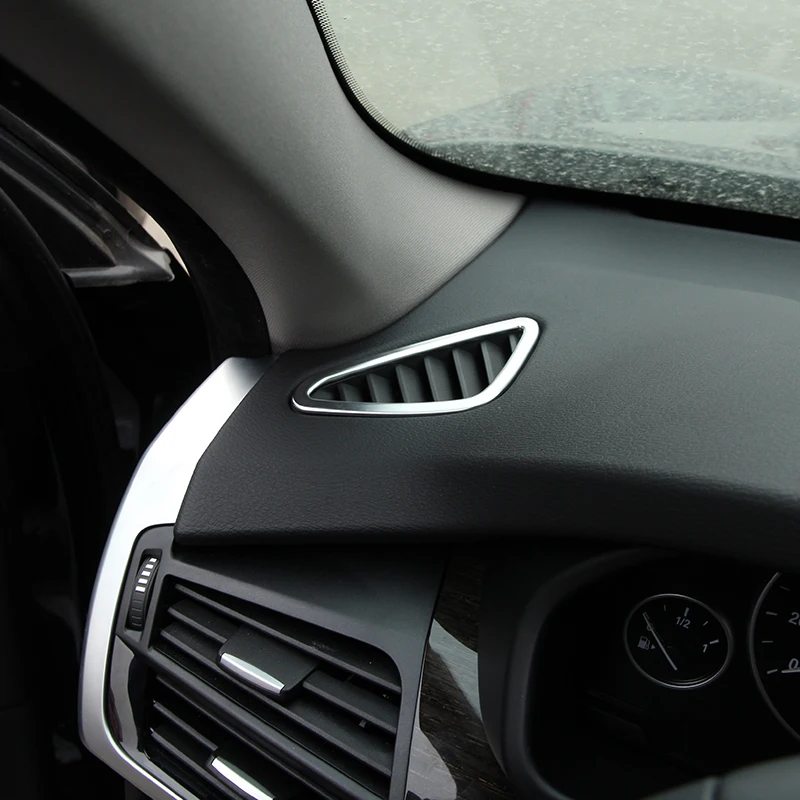 Хромовый бордюр для вентиляционного отверстия в машину BMW X5 f15 For X6|chrome dashboard|trim