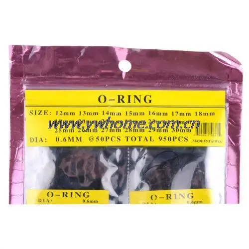 Уплотнительное кольцо из нитриловой резины 950 шт. Диаметр 0 6 мм уплотнительные