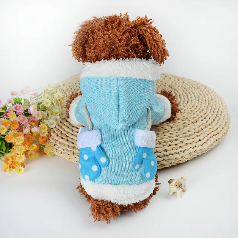 

Winter Warm Pet Dog Clothes For Puppy Cat Jackets Chihuahua/French Bulldog Small Dog Hoodies Coats Chirtmas Yorkshire Clothing