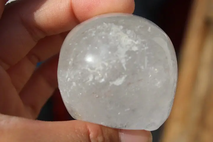 68208++++171g natural white quartz crystal skull to heal | Дом и сад