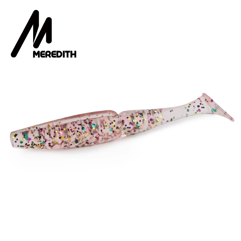 Meredith Crazy Shiner, 13 см, 17,4 г, 4 шт., мягкие воблеры для рыбалки, приманка, рыболовные снасти, силиконовая искусственная приманка, мягкая блесна - Цвет: P