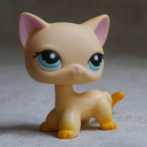 Мини-фигурка котенка в виде кремового оранжевого желтого кота 2 дюйма игрушка для