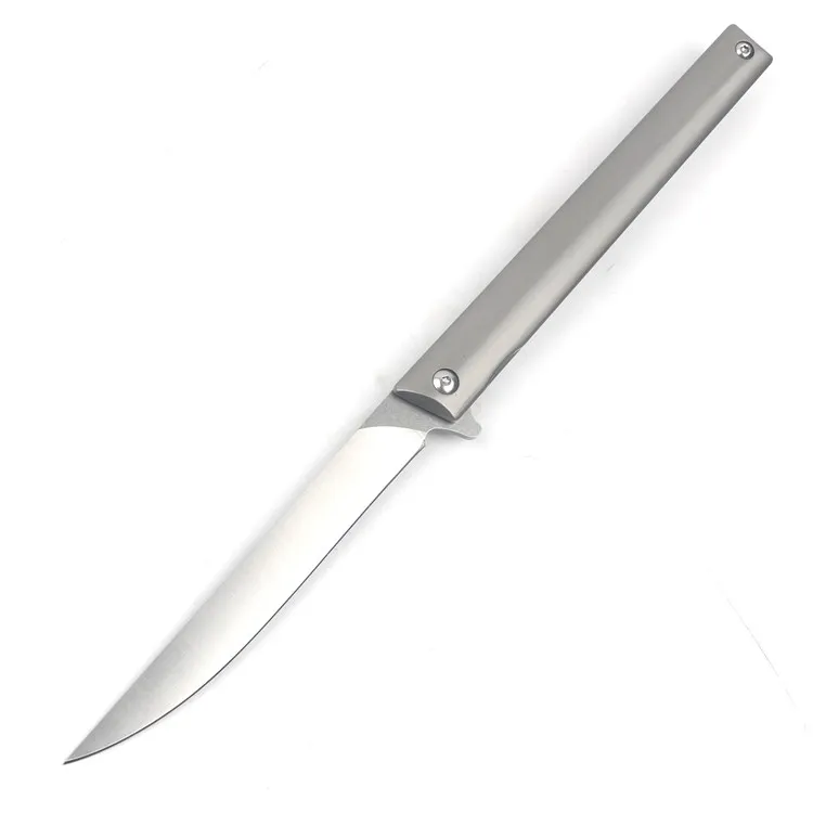 Белый Magicknife титановая ручка нож тактическая ручка Открытый Многофункциональный складной нож Походный инструмент Нож EDC - Цвет: Белый