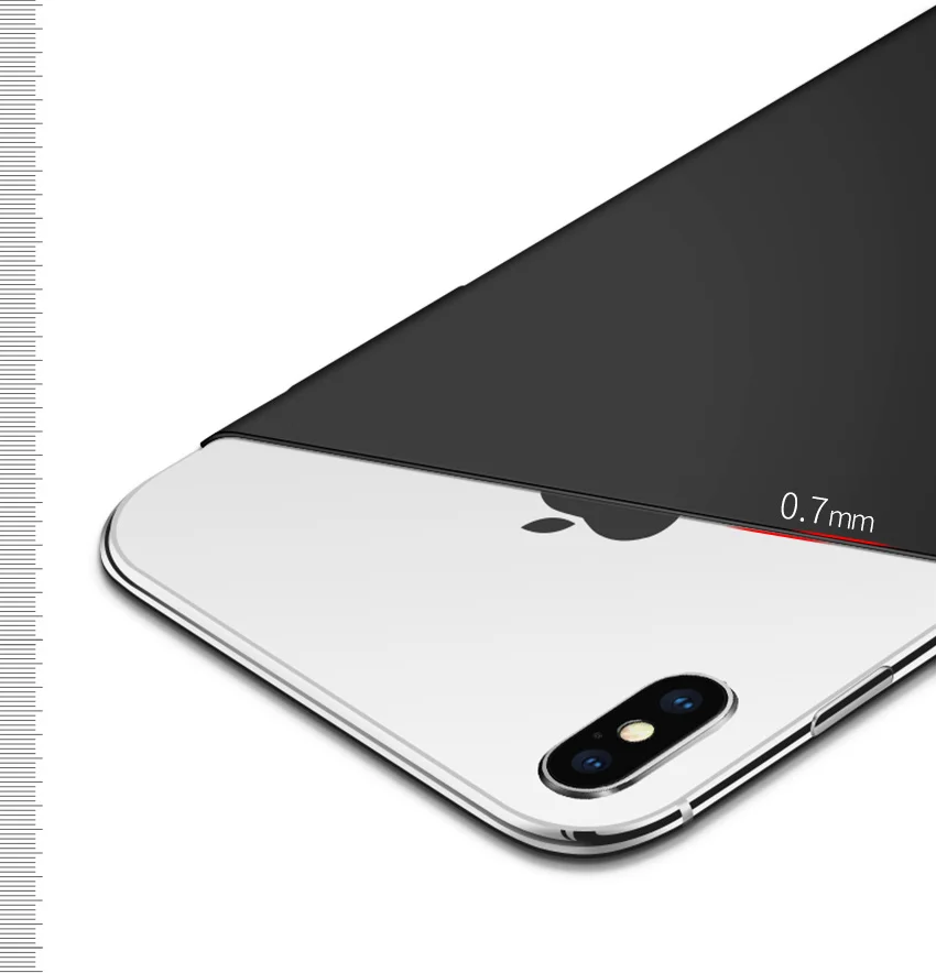 Для iphone X XS XR чехол MSVII Тонкий чехол для Apple iphone XS Max Coque ультра тонкий PC чехол для iphone XR чехол для iphone x