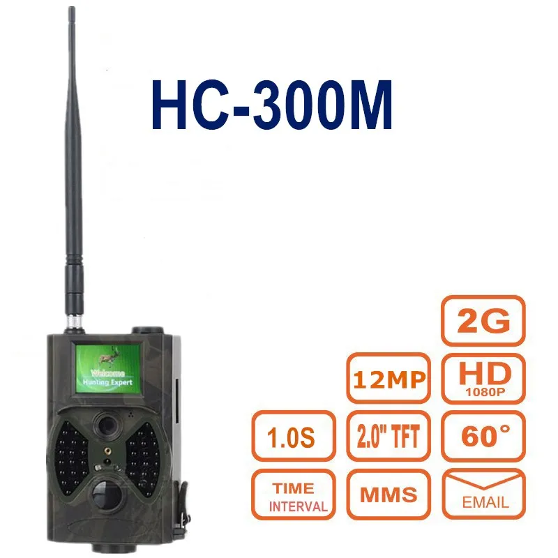 12MP фотовспышки электронная почта MMS/GPRS/SMTP 940nm 1080P IR цифровая охотничья ловушка HC300M