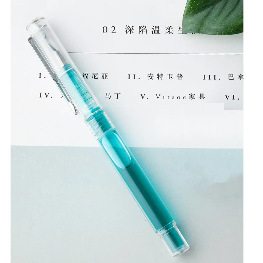 Ins стиль авторучка Кристальное видение для письма свежий канцелярские