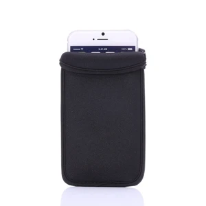 Мягкий гибкий неопреновый защитный чехол для iphone 13 12 11 Pro Max 4 5 6 6s 7 8 plus XS MAX XR X, открывающийся Карманный чехол