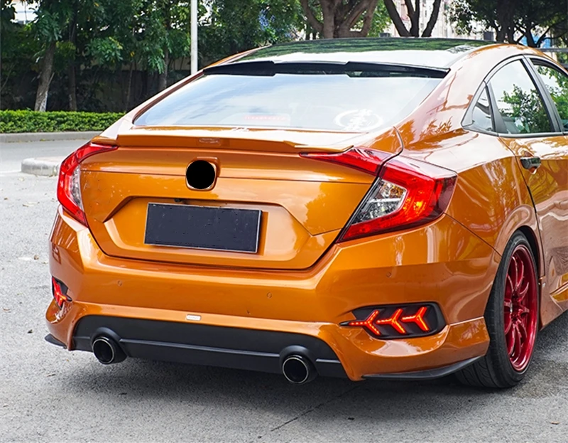 Автомобильный Стайлинг модифицированное заднее крыло утиный хвост наружное