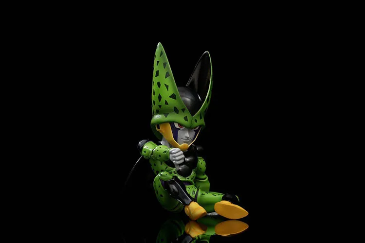 13 см dragon ball Z сидячая позиция плохая забавная игрушка Buu GK Frieza кукла для любви